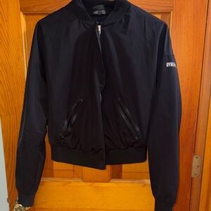 Gymshark Black Lightweight Bomber Jacket